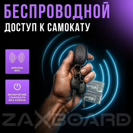 Электросамокат ZAXBOARD MOTO V1 AQUA TEM-245 (18ah)