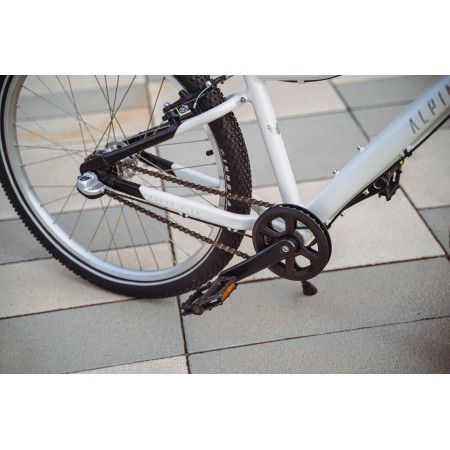 Велосипед подростковый Alpinebike Pegas 3-24 белый мрамор