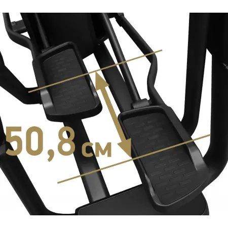 ЭЛЛИПТИЧЕСКИЙ ЭРГОМЕТР С ГЕНЕРАТОРОМ ПРОФЕССИОНАЛЬНЫЙ BRONZE GYM XE1200M PRO
