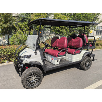 Гольфкар GreenCamel Сонора A42L (4+2, 4kW AC, R14 литые) LUX lifted