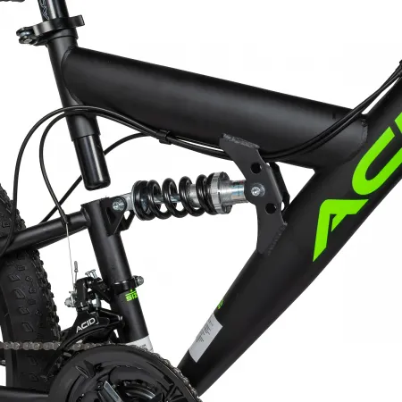 Велосипед 26' ACID F 640 D Black Flat/Neon Green 2026
