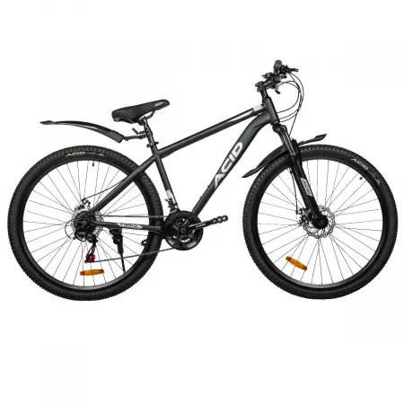 Велосипед 29' ACID F 900 D Black Flat/Silver 2026