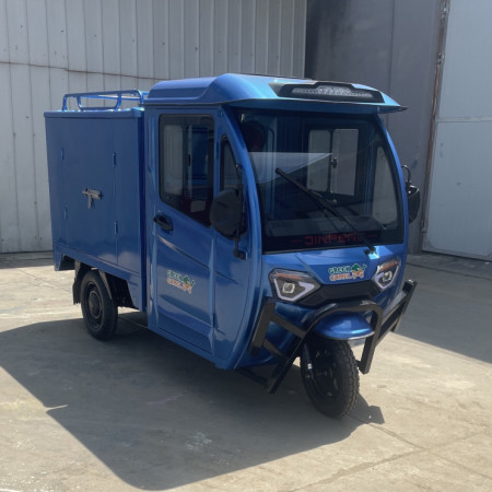 Трицикл грузовой GreenCamel Тендер E1500 (60V 1200W) кабина, BOX, понижающая