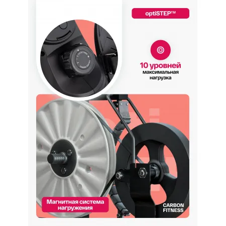 Гребной тренажер домашний CARBON FITNESS RW20