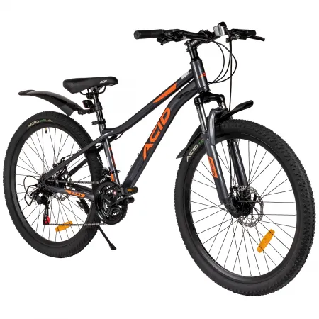 Велосипед 26' ACID F 610 D Dark gray/Orange 2026