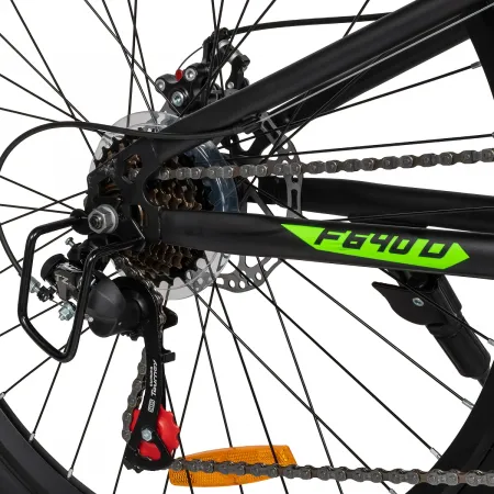 Велосипед 26' ACID F 640 D Black Flat/Neon Green 2026