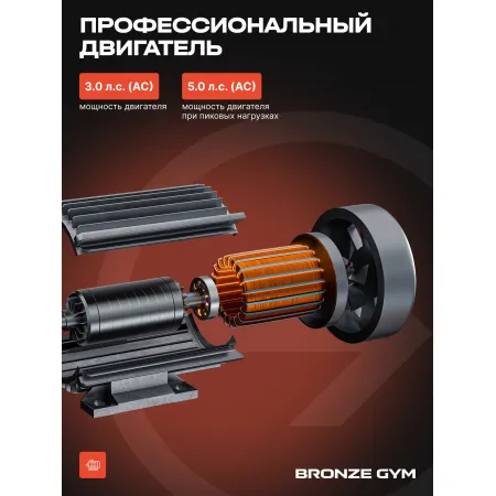 Беговая дорожка BRONZE GYM WALKWAY