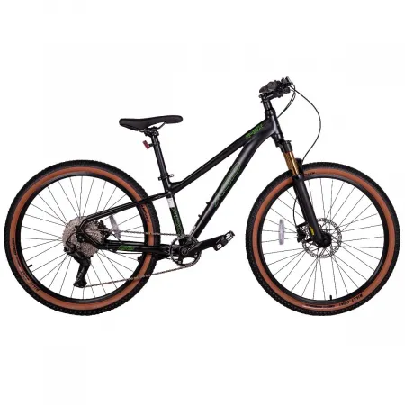Велосипед 26" ACID Pro R-Six Black-flat/Neon-green Oil Fork (groupsets Shim...