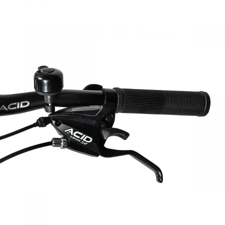 Велосипед 24' ACID F 440 D Black Flat/Neon Green 2026