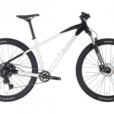 Велосипед горный Alpinebike Terra 9 белый мрамор