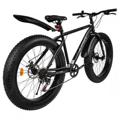 Велосипед 26' ACID F 660 D Black Flat/Dark Gray 2026