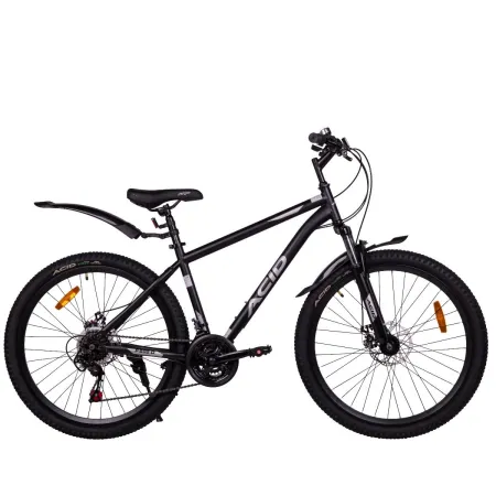Велосипед 26' ACID F 600 D Black Flat/Silver