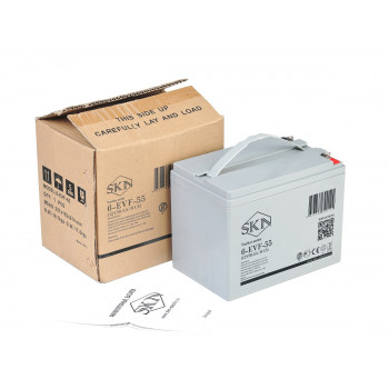 Тяговый аккумулятор SKN 6-EVF-55 (12V58.5A/H C5), 0000059