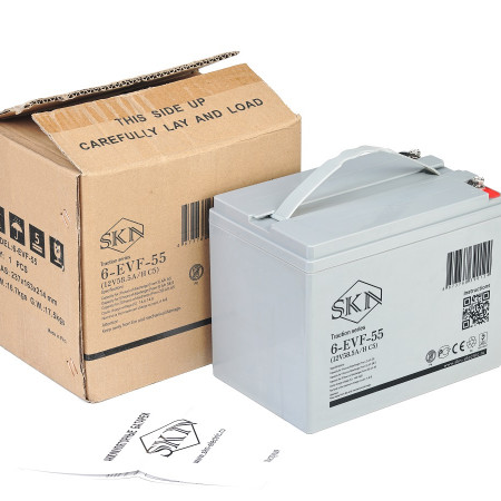 Тяговый аккумулятор SKN 6-EVF-55 (12V58.5A/H C5), 0000059