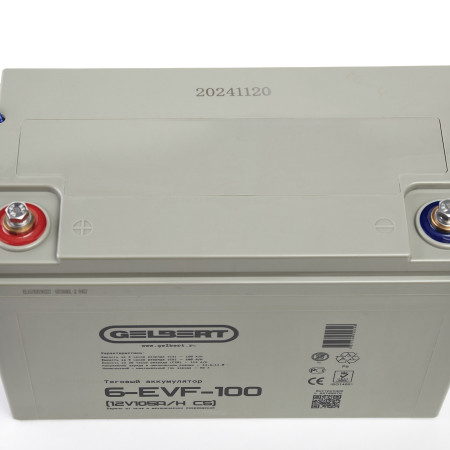 Тяговый аккумулятор Gelbert 6-EVF-100 (12V105A/H C5), 0000042