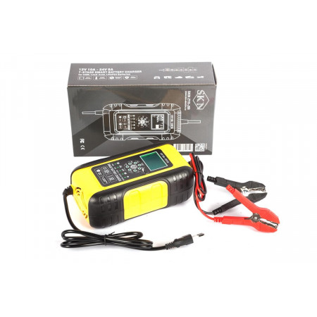 Зарядное устройство SKN ZYX-J50 12V 10A, 24V 5A (6Ah-180Ah) [AGM, GEL, SLA, WET, LI, CA], 0000448