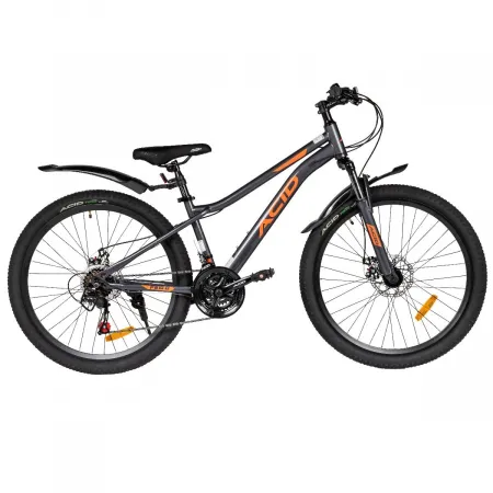 Велосипед 26' ACID F 610 D Dark gray/Orange 2026