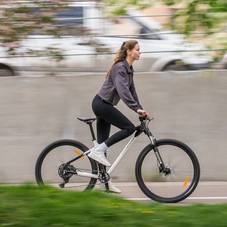 Велосипед горный Alpinebike Terra 9 белый мрамор