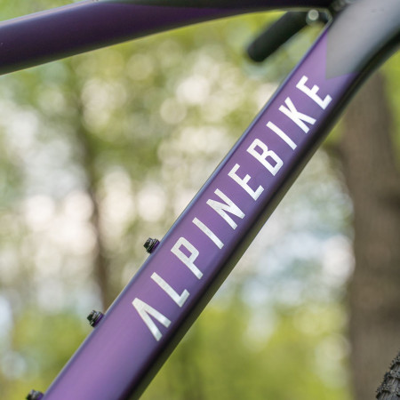 Велосипед горный Alpinebike Terra 9 фиолетовый космос