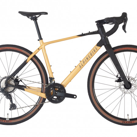 Велосипед гравийный Alpinebike Spirit 20 золотой песок