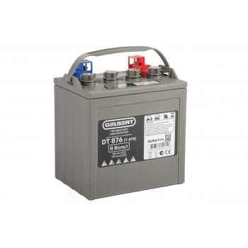 Тяговый WET аккумулятор Gelbert DT876 (T-875) 8V145A/H C5, 0000114