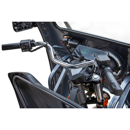 Грузовой электрический трицикл Rutrike D5 КАБИНА гидравлика 1700 60V1200W, 025198