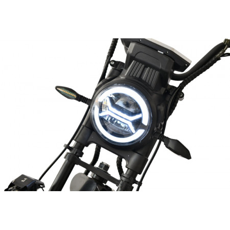 Электротрицикл WHITE SIBERIA PRO TRIKE 3000W BLACK