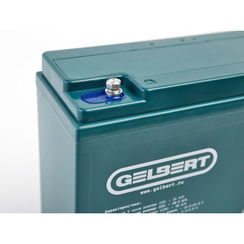 Тяговый аккумулятор Gelbert 6-DZF-20 (12V22.5A/H C5), 0000039