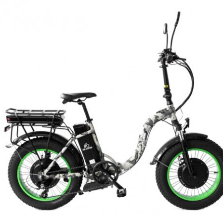Электровелосипед Elbike Taiga 1 Twix 2000 (camouflage)