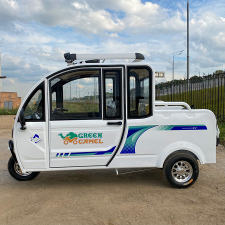 Трицикл GreenCamel Шторм Пикап (60V 1500W) кабина, кузов, понижающая