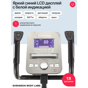 Эллиптический тренажер домашний SVENSSON BODY LABS TITAN