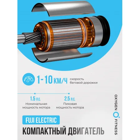 Беговая дорожка домашняя OXYGEN FITNESS SELENI PLUS