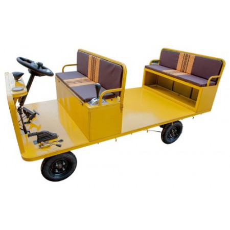 Платформенная тележка электрическая RuTrike ПОСТ ПАССАЖИР