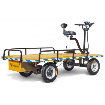 Платформенная тележка электрическая Rutrike СКЛАД 2000, 021705