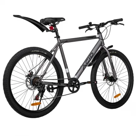 Велосипед 27,5' ACID F 730 D Gray Flat/Black 2026