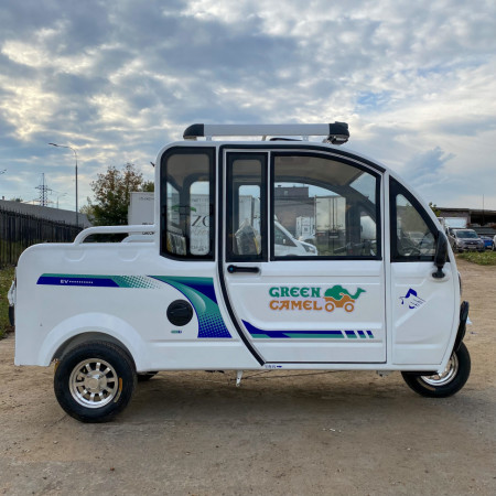 Трицикл GreenCamel Шторм Пикап (60V 1500W) кабина, кузов, понижающая