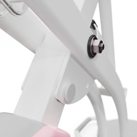 Велотренажер X-Bike DFC DavCreator Max PRO, бело-розовый, Велотренажёр DFC X?Bike DavCreator Max PRO (бело?розовый)
