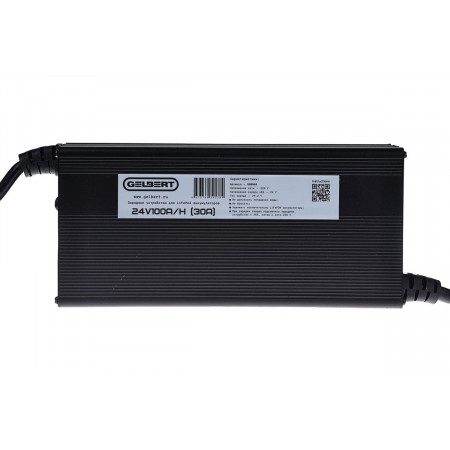 Зарядное устройство Gelbert для LiFePo4 аккумуляторов 24V100A/H 29.2V (30А), 0000068