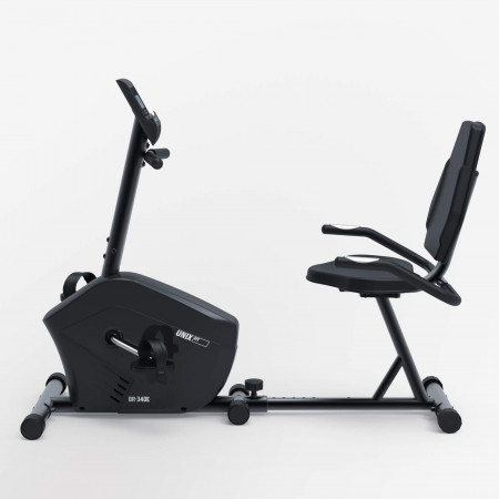 Горизонтальный велотренажер UNIX Fit BR-340E Compact