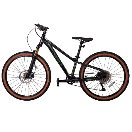 Велосипед 26" ACID Pro R-Six Black-flat/Neon-green Oil Fork (groupsets Shim...