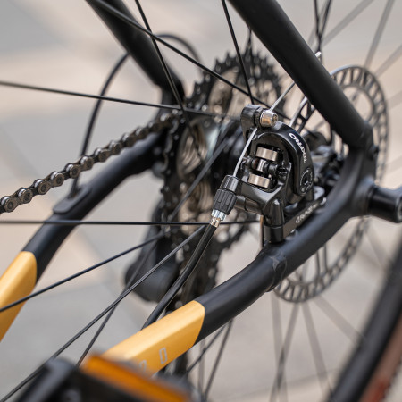 Велосипед гравийный Alpinebike Spirit 20 золотой песок
