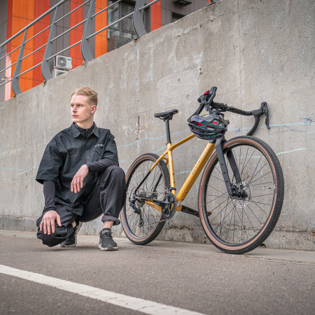 Велосипед гравийный Alpinebike Spirit 20 золотой песок