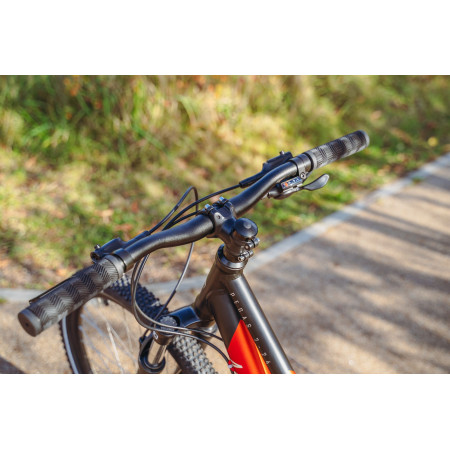 Велосипед подростковый Alpinebike Pegas 7-24 рассветный оранжевый
