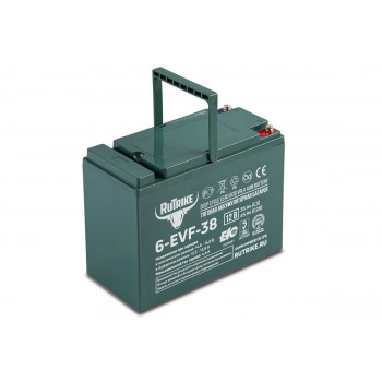 Тяговый аккумулятор Rutrike 6-EVF-38 (12V38A/H C3), 021945