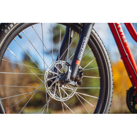 Велосипед подростковый Alpinebike Pegas 7-24 рассветный оранжевый