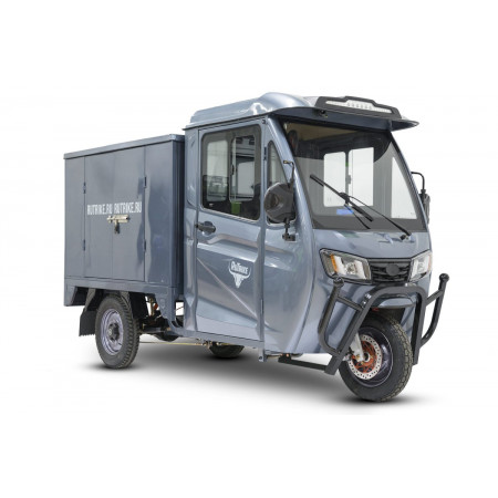 Грузовой электротрицикл Rutrike КАРГО Кабина Дуал NEXT 72V 2000W, 026298