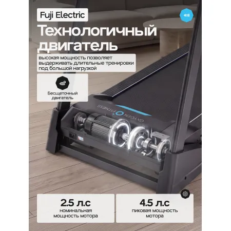 Беговая дорожка домашняя OXYGEN FITNESS HOLMIUM