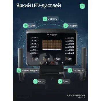 Велотренажер горизонтальный SVENSSON INDUSTRIAL LUMION