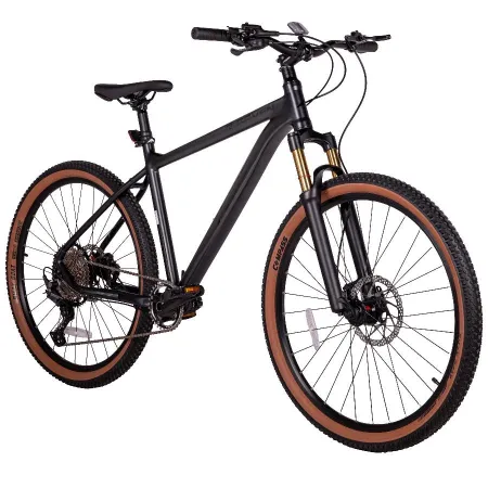 Велосипед 27,5" ACID Pro R-Seven Black-flat/Black Oil Fork (groupsets Shima...