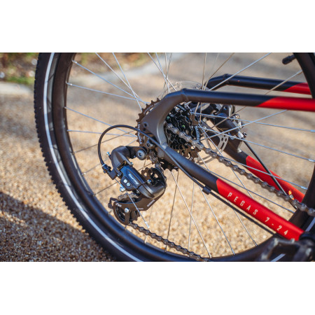 Велосипед подростковый Alpinebike Pegas 7-24 рассветный оранжевый